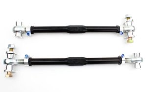 BMW M4 Suspension Arms - Rear - SPL Parts - Adjustable Rear Toe Links with Eccentric Lockout - Blue - `14-`21
